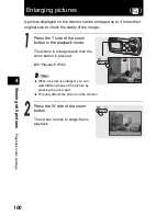 Предварительный просмотр 100 страницы Olympus Stylus 410 Reference Manual