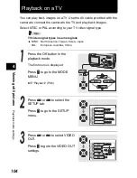 Предварительный просмотр 104 страницы Olympus Stylus 410 Reference Manual