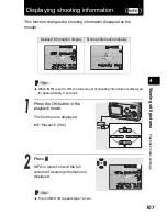 Предварительный просмотр 107 страницы Olympus Stylus 410 Reference Manual