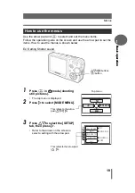 Предварительный просмотр 19 страницы Olympus Stylus 500 Advanced Manual