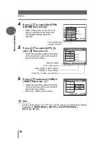 Preview for 20 page of Olympus Stylus 500 Advanced Manual