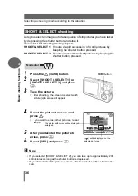 Preview for 36 page of Olympus Stylus 500 Advanced Manual