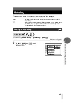 Preview for 45 page of Olympus Stylus 500 Advanced Manual