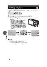 Предварительный просмотр 72 страницы Olympus Stylus 500 Advanced Manual