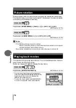 Preview for 76 page of Olympus Stylus 500 Advanced Manual