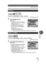 Preview for 79 page of Olympus Stylus 500 Advanced Manual