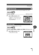 Preview for 89 page of Olympus Stylus 500 Advanced Manual