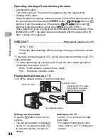 Предварительный просмотр 36 страницы Olympus Stylus 720 SW Advanced Manual