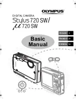Olympus Stylus 720 SW Basic Manual preview