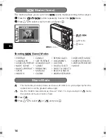 Предварительный просмотр 14 страницы Olympus Stylus 720 SW Basic Manual