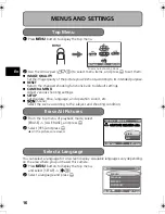 Preview for 16 page of Olympus Stylus 720 SW Basic Manual
