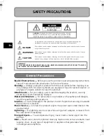 Предварительный просмотр 24 страницы Olympus Stylus 720 SW Basic Manual