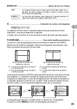 Preview for 21 page of Olympus Stylus 725 SW Manual Avanzado