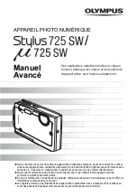 Preview for 1 page of Olympus Stylus 725 SW Manual