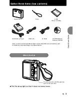 Preview for 3 page of Olympus Stylus 730 Advanced Manual