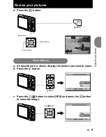 Предварительный просмотр 9 страницы Olympus Stylus 730 Advanced Manual