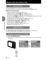 Preview for 10 page of Olympus Stylus 730 Advanced Manual