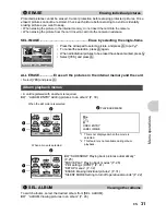 Предварительный просмотр 31 страницы Olympus Stylus 730 Advanced Manual