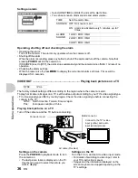 Предварительный просмотр 36 страницы Olympus Stylus 730 Advanced Manual