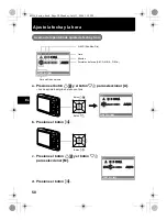 Предварительный просмотр 58 страницы Olympus Stylus 730 Basic Manual