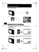 Предварительный просмотр 62 страницы Olympus Stylus 730 Basic Manual