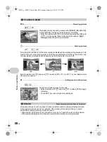 Предварительный просмотр 28 страницы Olympus Stylus 770 SW Instruction Manual