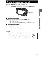 Предварительный просмотр 21 страницы Olympus Stylus 800 Advanced Manual