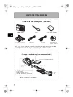 Preview for 4 page of Olympus Stylus 810 Basic Manual