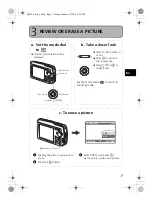 Предварительный просмотр 7 страницы Olympus Stylus 810 Basic Manual