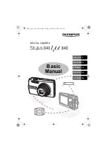 Preview for 1 page of Olympus Stylus 840 Basic Manual
