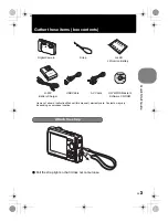 Preview for 3 page of Olympus Stylus 850 SW Instruction Manual