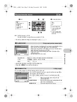 Предварительный просмотр 31 страницы Olympus Stylus 850 SW Instruction Manual