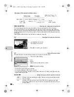 Предварительный просмотр 38 страницы Olympus Stylus 850 SW Instruction Manual