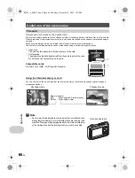 Предварительный просмотр 64 страницы Olympus Stylus 850 SW Instruction Manual