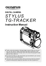 Olympus Stylus TG-Tracker Instruction Manual preview