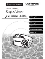 Preview for 1 page of Olympus STYLUS VERVE S Advanced Manual