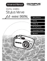 Предварительный просмотр 1 страницы Olympus STYLUS VERVE S Advanced Manual