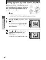 Preview for 14 page of Olympus STYLUS VERVE S Advanced Manual