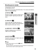 Preview for 15 page of Olympus STYLUS VERVE S Advanced Manual