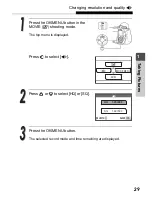 Предварительный просмотр 29 страницы Olympus STYLUS VERVE S Advanced Manual