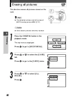 Предварительный просмотр 80 страницы Olympus STYLUS VERVE S Advanced Manual