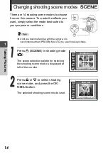 Preview for 14 page of Olympus Stylus Verve - Stylus Verve 4MP Digital... Advanced Manual