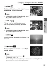 Preview for 17 page of Olympus Stylus Verve - Stylus Verve 4MP Digital... Advanced Manual