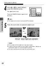 Preview for 22 page of Olympus Stylus Verve - Stylus Verve 4MP Digital... Advanced Manual