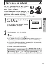 Preview for 37 page of Olympus Stylus Verve - Stylus Verve 4MP Digital... Advanced Manual