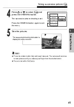 Preview for 41 page of Olympus Stylus Verve - Stylus Verve 4MP Digital... Advanced Manual