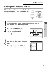 Preview for 71 page of Olympus Stylus Verve - Stylus Verve 4MP Digital... Advanced Manual