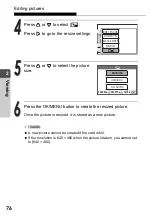 Preview for 76 page of Olympus Stylus Verve - Stylus Verve 4MP Digital... Advanced Manual