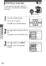 Preview for 84 page of Olympus Stylus Verve - Stylus Verve 4MP Digital... Advanced Manual