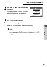 Preview for 85 page of Olympus Stylus Verve - Stylus Verve 4MP Digital... Advanced Manual